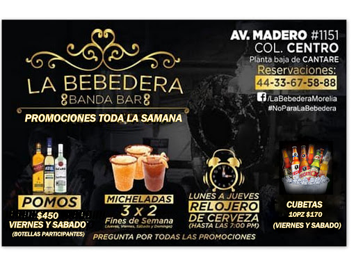 La Bebedera Banda Bar