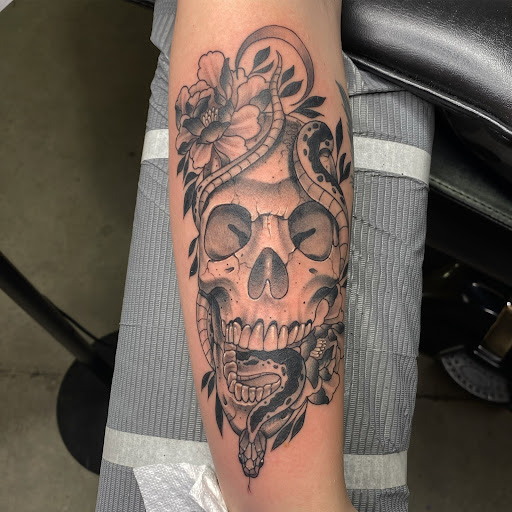 Explore elbow tattoo ideas male, creative tattoo ideas in Superior, available at Northlandia tattoo parlor