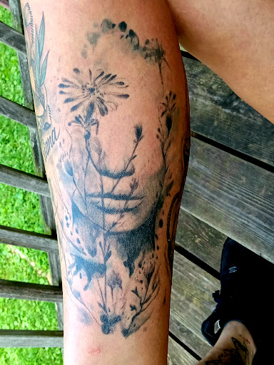 Explore road trip tattoo ideas, creative tattoo ideas in Roanoke, available at RailYard INK