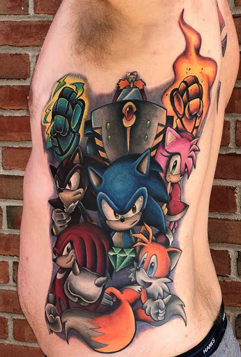 Explore ideas for sleeve tattoos, creative tattoo ideas in Flint, available at Origins Piercing and Tattoo