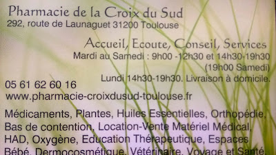 Pharmacie De La Croix Du Sud à Toulouse