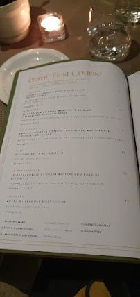 Hotel Borgo di Cortefreda à Barberino Tavarnelle menu