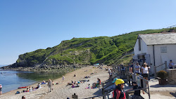 Photo de Lulworth Cove avec baie spacieuse