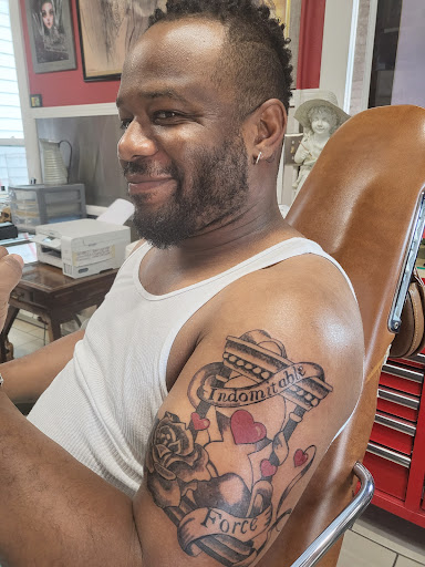 Explore punk tattoo ideas, creative tattoo ideas in Bloomington, available at Iron & Ink Custom Tattoo And piercing.