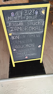 Kaz Creol à Le Creusot menu