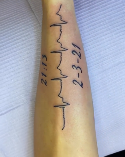 Explore letter tattoos ideas, creative tattoo ideas in Aledo, available at Elevated Tattoo & Piercing