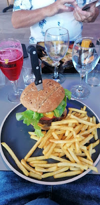 Hamburger du Restaurant français L'Amiral à Leucate - n°6