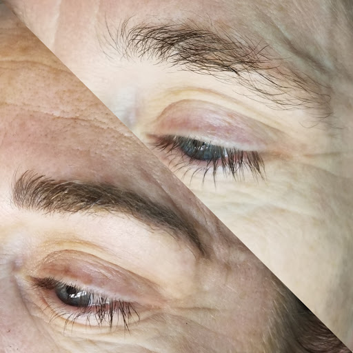 Explore lamb tattoo ideas, creative tattoo ideas in Peoria Heights, available at BeautiFULL Brows By Jen Microblading - Permanent Makeup Wild Honey Beauty Studio