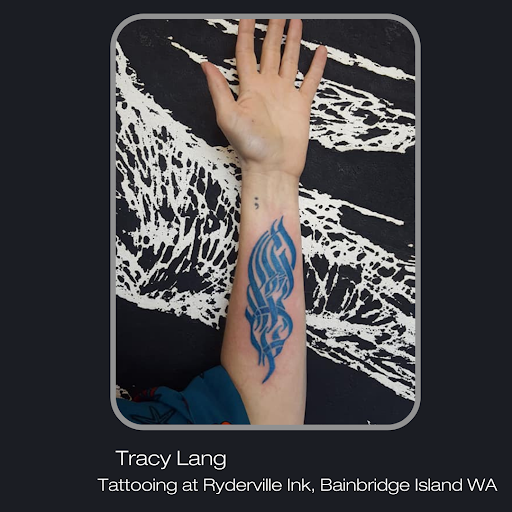 Explore medusa thigh tattoo ideas, creative tattoo ideas in Bainbridge Island, available at Ryderville Ink Tattoos & Fine Art