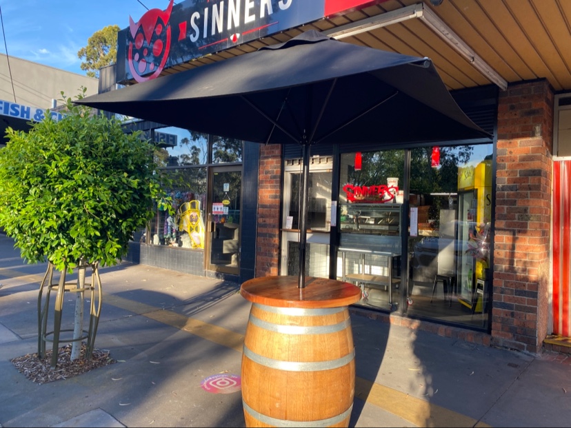 The Original Sinners Pizza - Macleod 3085