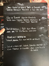 Carte du L'Épidon - Restaurant français à Paris