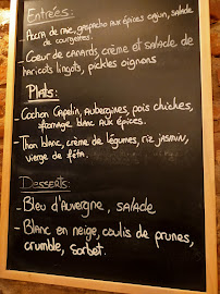 Restaurant Restaurant Une Table à Deux à Toulouse (le menu)
