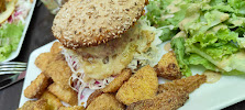 Hamburger du Restaurant végétarien Les petits fourneaux à Die - n°5