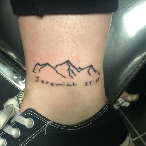 Explore honeycomb tattoo ideas, creative tattoo ideas in Erie, available at EliKingInk