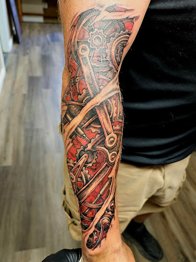 Explore dark tower tattoo ideas, creative tattoo ideas in Boise, available at All You Can INK Tattoo Studio