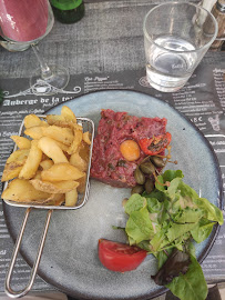 Steak tartare du Restaurant français Auberge de la Tour à Aups - n°8
