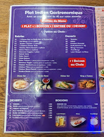 ZAEKA Restaurant INDIEN Fast Casual à Paris carte