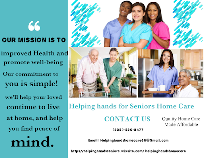 Helping hands for Seniors Home care
