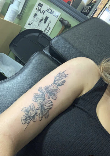 Explore joker and harley quinn tattoo ideas, creative tattoo ideas in Waretown, available at 3 Sparrows Tattoo