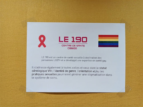 Centre médical Le 190 - Centre de santé sexuelle Paris