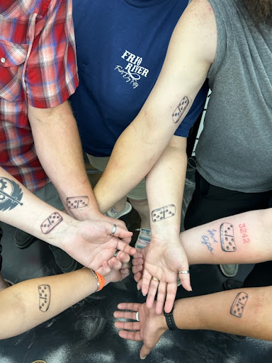 Explore kneecap tattoo ideas, creative tattoo ideas in New Braunfels, available at Onyx Tattoos & Piercings