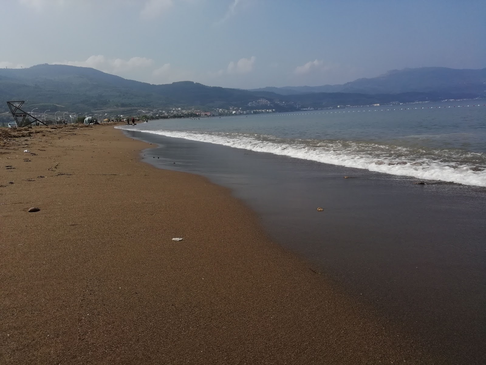 Foto van Kumsaz beach met ruim strand