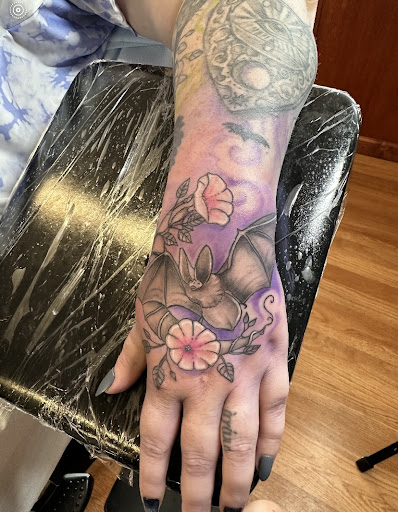 Explore nezuko tattoo ideas, creative tattoo ideas in Tucson, available at The Painted Lady Tattoo