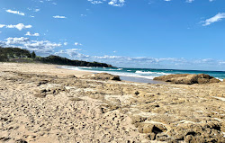 Fotografie cu Narooma Beach înconjurat de munți