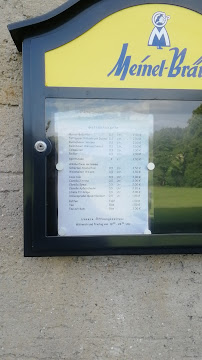 Menu du Gaststätte Wiesental à Selb