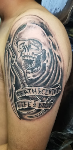 Explore rosary tattoo ideas, creative tattoo ideas in Wenatchee, available at Rebels Tattoo Studio