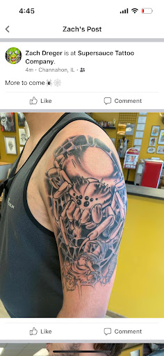 Explore mother and father tattoo ideas, creative tattoo ideas in Channahon, available at Supersauce Tattoo Company