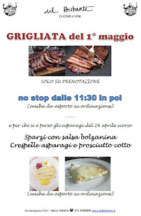 Dal Birbante à Trento menu