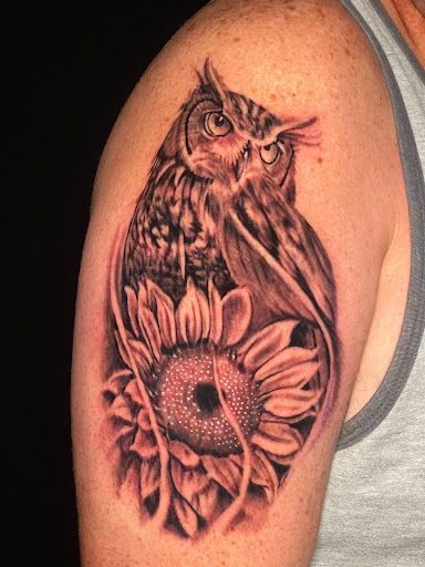 Explore bull riding tattoo ideas, creative tattoo ideas in Ocala, available at The Tattoo Gallery of Ocala LLC