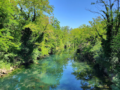 Point de vue rivière à Soyons