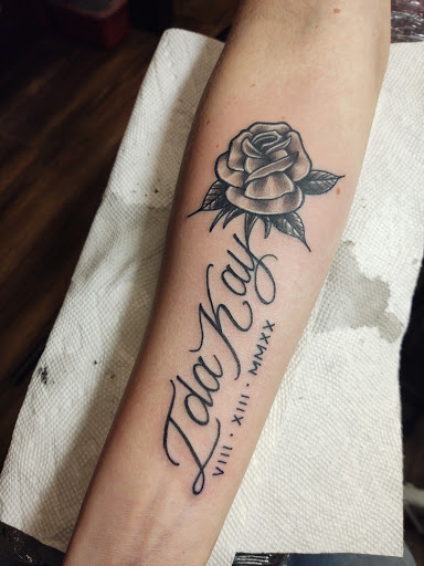 Explore ninja tattoo ideas, creative tattoo ideas in Grand Forks, available at Branded Man Tattoo