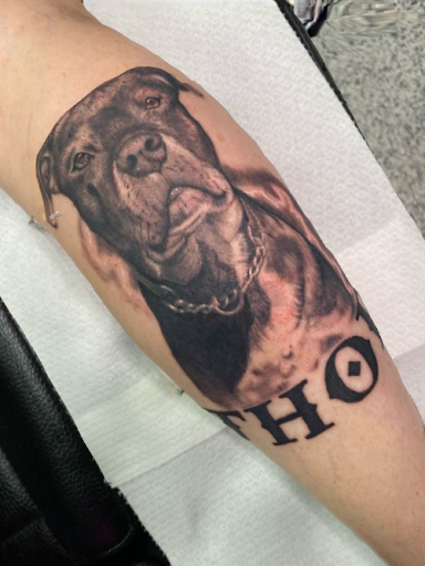 Explore ford mustang tattoo ideas, creative tattoo ideas in Smithville, available at Sanctioned Arts Tattoo Co.