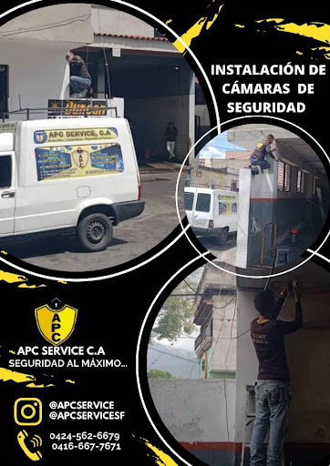 APC SERVICE, C.A. - Cerco Eléctrico, Camaras de Seguridad, Puertas Automáticas