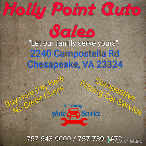 Used Car Dealer «Holly Point Auto Sales», reviews and photos, 2240 Campostella Rd, Chesapeake, VA 23324, USA
