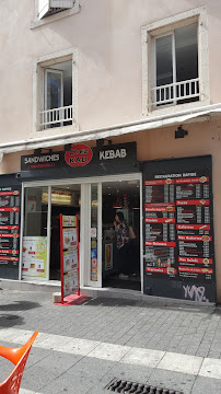 Carte du Chez KAD Kebab & Sandwichs à Clermont-Ferrand