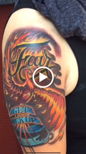 Explore one word tattoo ideas, creative tattoo ideas in Feasterville Trevose, available at Tattoo Galaxy (Feasterville) Piercing & Custom tattoos