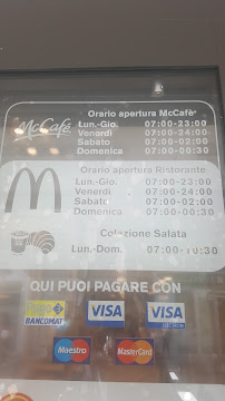 McDonald's à Naples carte