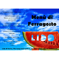 Lido di Colico à Colico menu