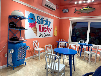 Sticky Licky Ice Cream