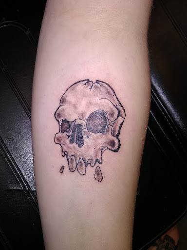Explore bass guitar tattoo ideas, creative tattoo ideas in Royston, available at Mad Tatter Tattoos