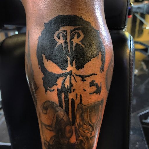 Explore shoulder tattoos ideas, creative tattoo ideas in Rogers, available at The Apex Tattoo Studio