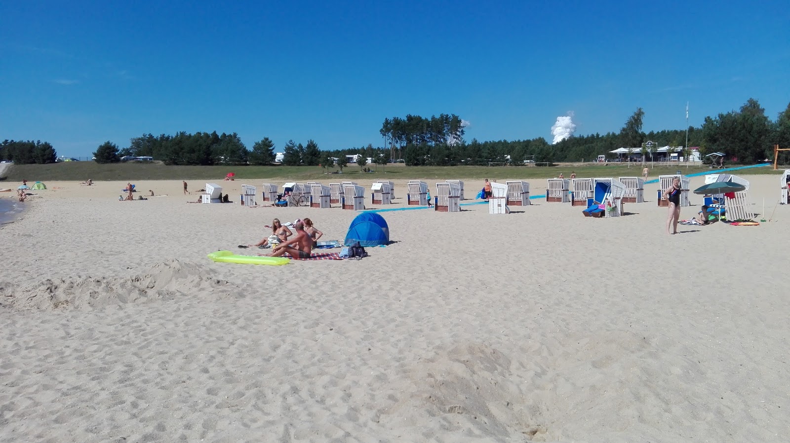 Foto av Badestrand Boxberg och bosättningen