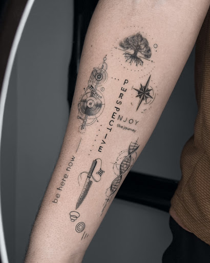 Explore tattoo ideas sun and moon, creative tattoo ideas in Feasterville Trevose, available at Selfish Tattoo