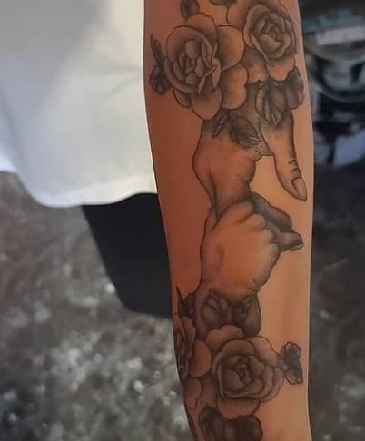 Explore tattoo ideas for name cover up, creative tattoo ideas in Salt Lake City, available at Koi Dragon Tattoos