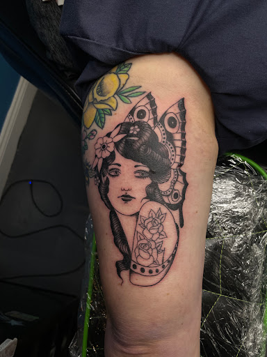 Explore tattoo ideas about travel, creative tattoo ideas in Meridian, available at Creative Pain Tattoo Studio