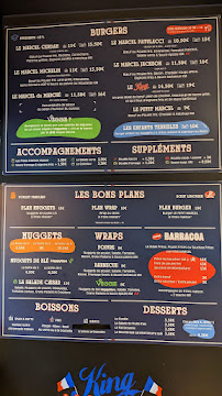 Carte du King Marcel Paris Gare de Lyon à Paris